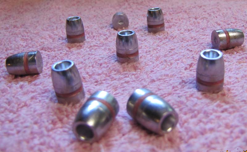 40 cal - 10mm 160gr lead Hollow Point bullets