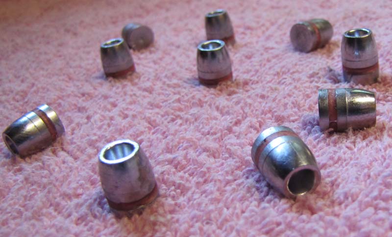 40 cal - 10mm 140gr lead Hollow Point bullets