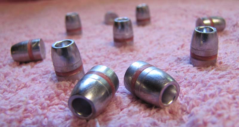40 cal - 10mm 160gr lead Hollow Point bullets