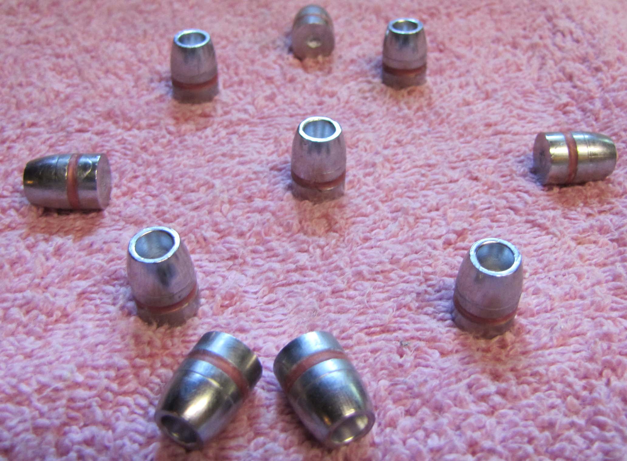 40 cal - 10mm 160gr lead Hollow Point bullets