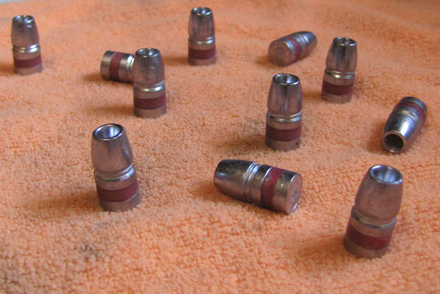 165 gr hollow point lead bullets 38 .357