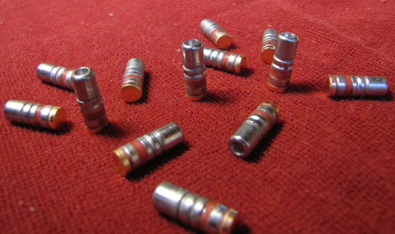 30 caliber 150 grain gas check WIDE HP lead bullets