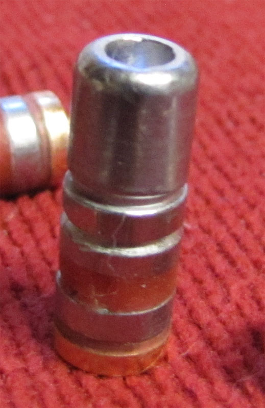 30 caliber 150 grain gas check WIDE HP lead bullets