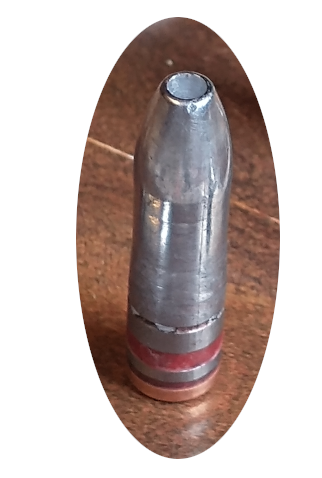 225gr 30cal Hollow Point Lead Bullet 300 AAC with gas check