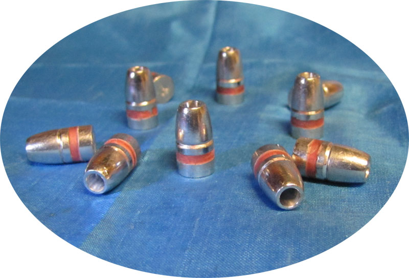 30 caliber 100 grain hollow point round nose lead bullets