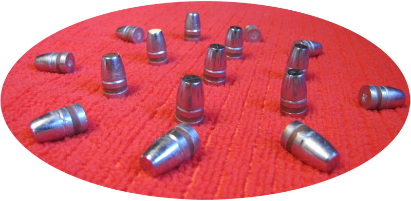 225 grain WFN Plain Base bullets 41 caliber