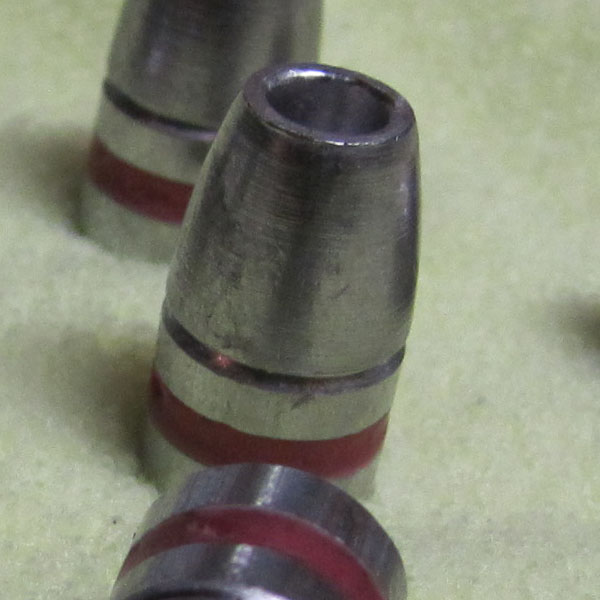 215gr Round Nose Hollow Point bullets 41 caliber - Click Image to Close