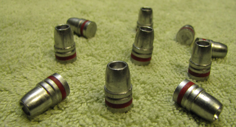 45 cal 250gr Hollow Point LSWC cast lead bullets