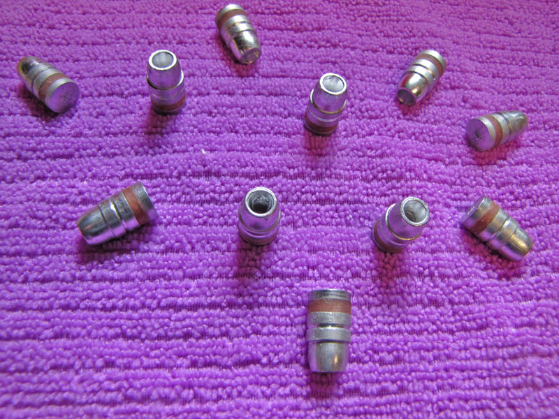 290 gr LSWCHP 45 caliber hand cast lead bullets Keith