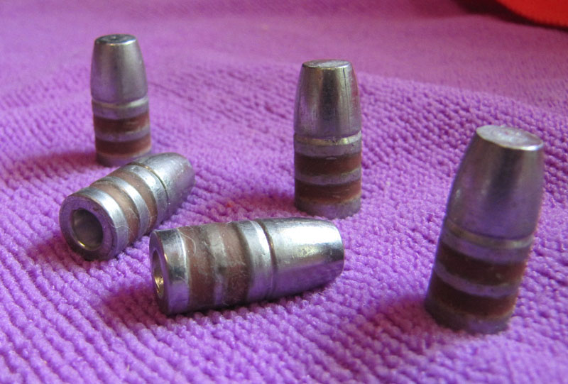 390gr WFN 45-70 hollow base cast bullets