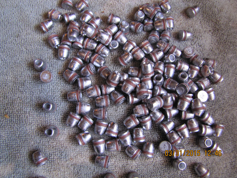 88gr Hollow Point Cast Lead Bullets .356 - Click Image to Close