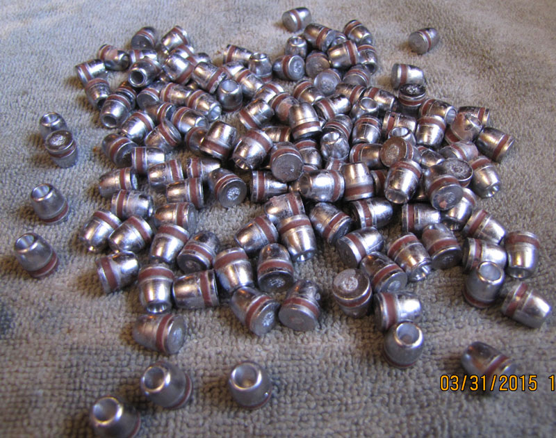 88gr Hollow Point Cast Lead Bullets .356