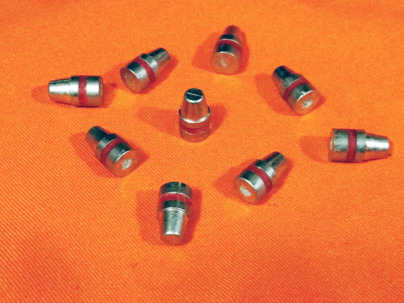 130gr 9mm LSWC H&G #275 clone cast lead bullets