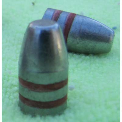 147gr lead Flat Point Bulletls 9mm - Click Image to Close